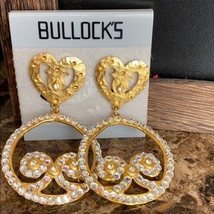 Vintage Gold Dangle Earrings